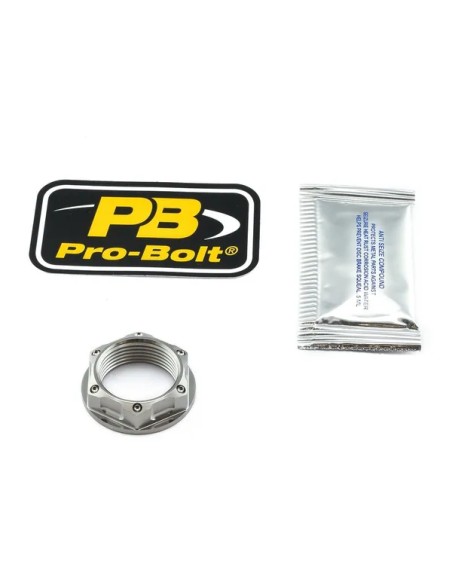 PRO BOLT Achsen - NUT FRONT AXLE 25X1.5 TIT