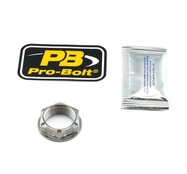 PRO BOLT Achsen - NUT FRONT AXLE 25X1.5 TIT