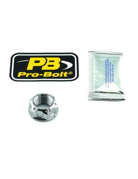 PRO BOLT Achsen - NUT REAR AXLE 25X1.5 TIT