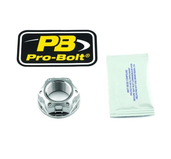 PRO BOLT Querlenker - NUT REAR AXLE 22X1.5 SS