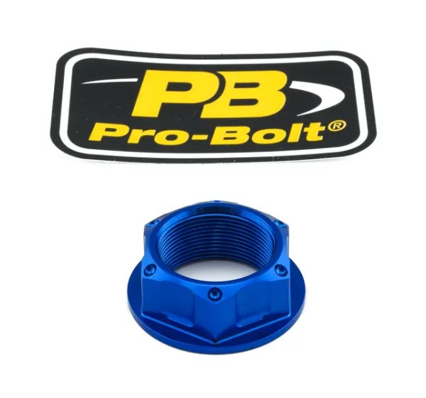 PRO BOLT Federung vorne - NUT TOP YOKE M24X1.00 BLUE
