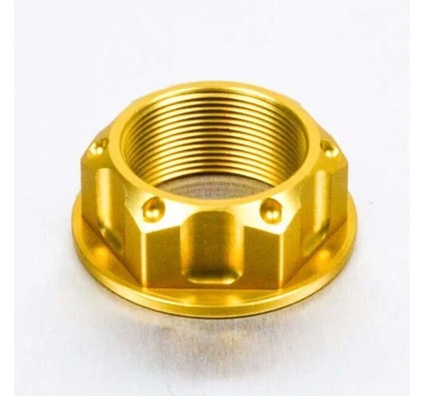 PRO BOLT Federung vorne - NUT TOP YOKE M25X1.00 GOLD