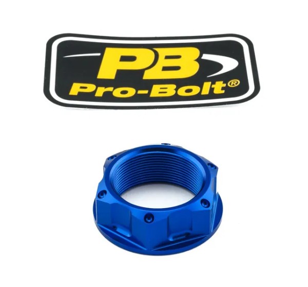 PRO BOLT Federung vorne - NUT TOP YOKE M28X1.00 BLUE