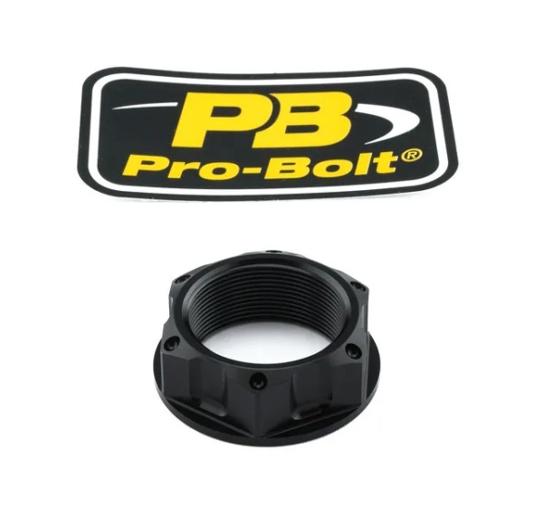 PRO BOLT Federung vorne - NUT TOP YOKE M28X1.00 BLACK