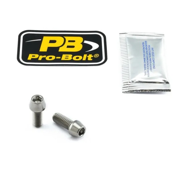 PRO BOLT Montagematerial & Zubehör - CLIP ON HB BOLT KIT TIT