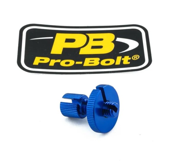 PRO BOLT Griffarmaturen & Hebel - CABLE ADJUSTER M8 BLUE
