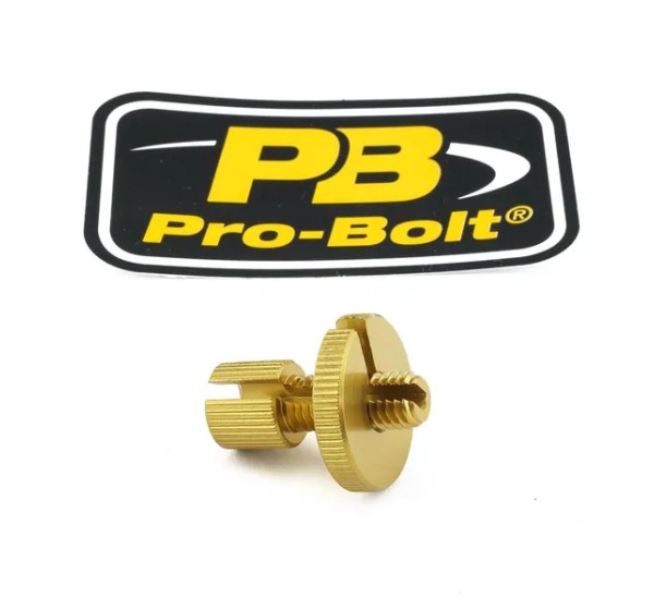 PRO BOLT Griffarmaturen & Hebel - CABLE ADJUSTER M8 GOLD