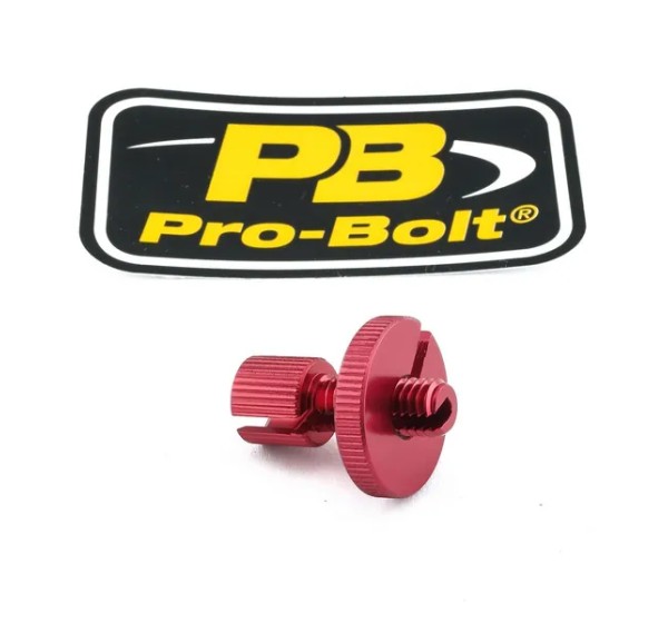 PRO BOLT Griffarmaturen & Hebel - CABLE ADJUSTER M8 RED