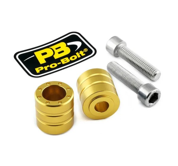PRO BOLT Stummellenker & Lenkerenden - BAR END ALU BMW GOLD