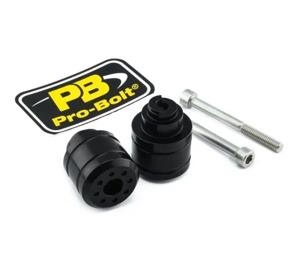 PRO BOLT Stummellenker & Lenkerenden - BAR END ALU HONDA 10 BLACK