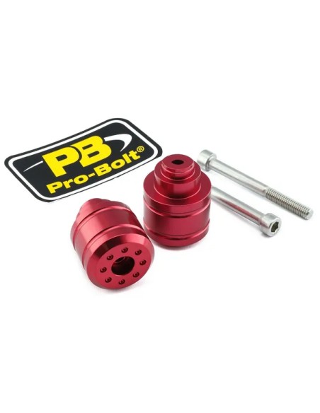 PRO BOLT Stummellenker & Lenkerenden - BAR END ALU HONDA 10 RED