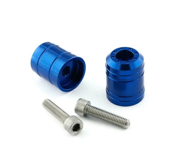 PRO BOLT Stummellenker & Lenkerenden - BAR END KAW 10 8X35 BLUE