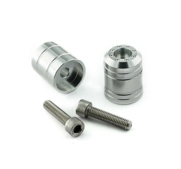 PRO BOLT Stummellenker & Lenkerenden - BAR END KAW 10 8X35 SILVER