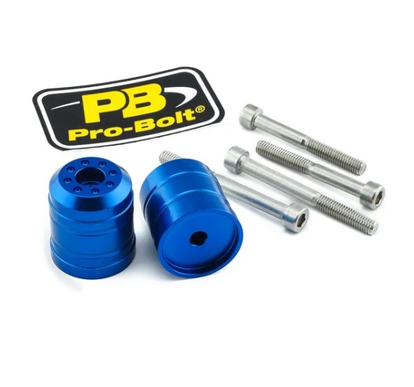 PRO BOLT Stummellenker & Lenkerenden - BAR END SUZ BLUE