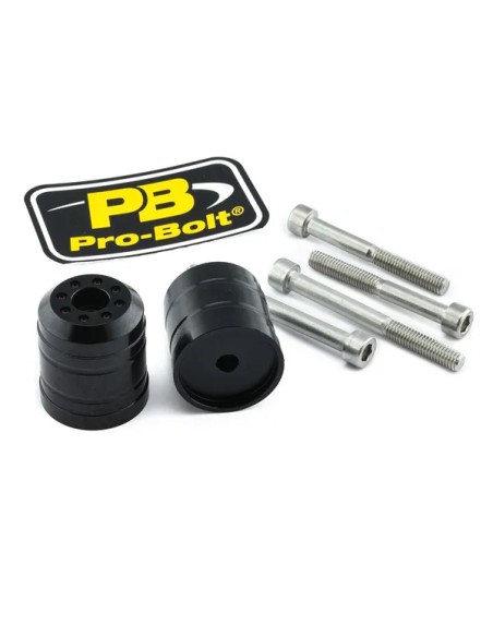 PRO BOLT Stummellenker & Lenkerenden - BAR END SUZ BLACK