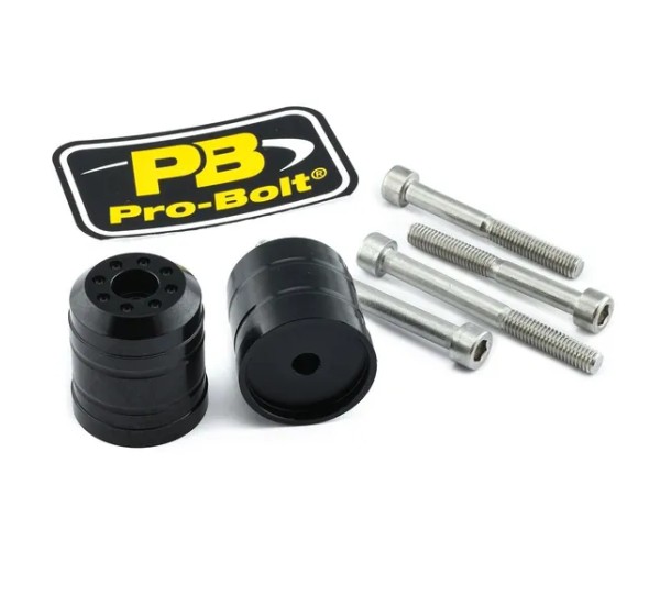PRO BOLT Stummellenker & Lenkerenden - BAR END SUZ BLACK