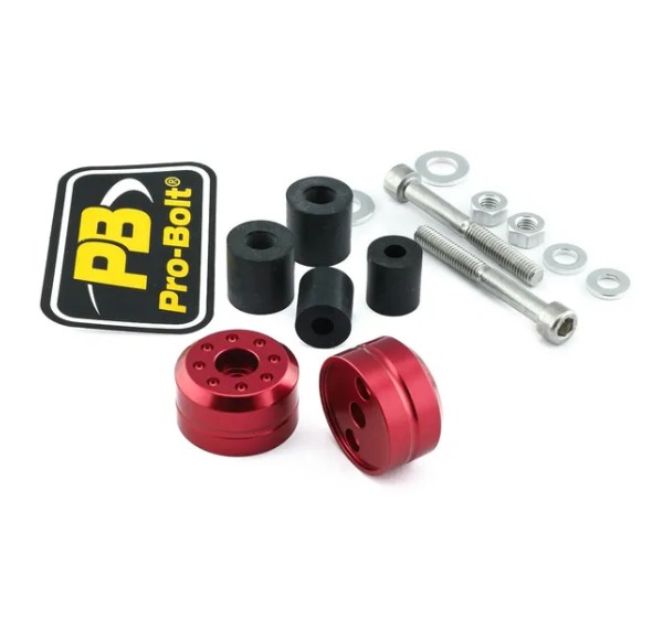 PRO BOLT Stummellenker & Lenkerenden - BAR END SUZ 60 RED