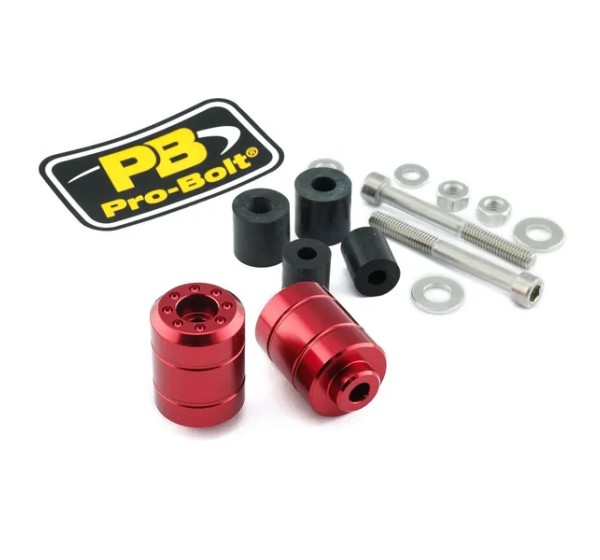 PRO BOLT Stummellenker & Lenkerenden - BAR END SM UNI RED