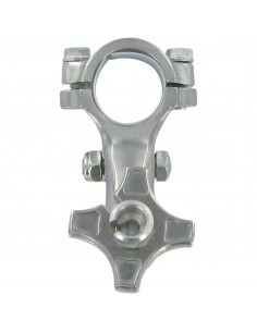 MOOSE RACING KUPPLUNGSARMATURENSCHELLE ALUMINIUM SILBER 2