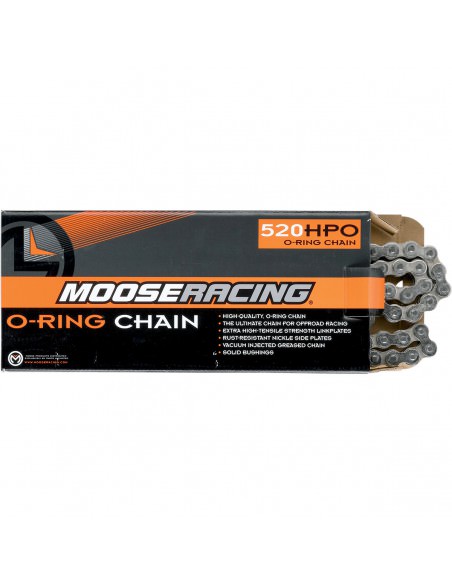 MOOSE RACING KETTE 520-HPO / 112 GLIEDER / O-RING / STAHL