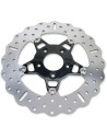 FSD Serie Edelstahl Vordere Bremsscheibe für Big Twins