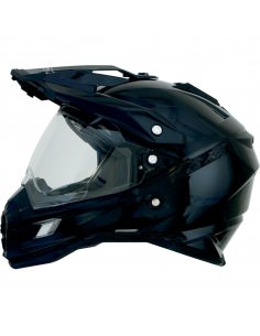 AFX FX-41DS ADVENTURE HELM GLÄNZEND SCHWARZ