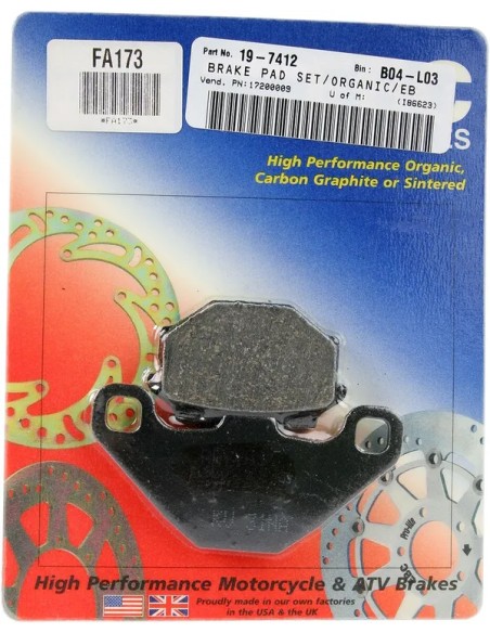 EBC Bremsbeläge & Bremsbacken für APRILIA PEGASO 650 1992-2000