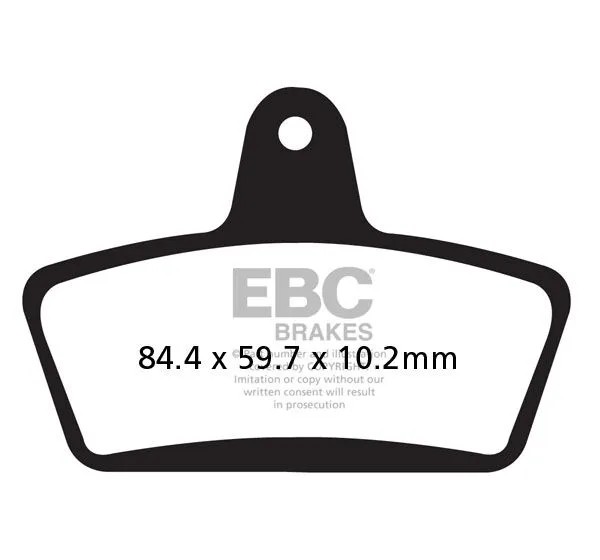 EBC Bremsbeläge & Bremsbacken - BRAKE PAD FA SER ORGANIC