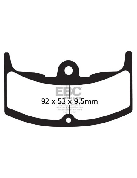 EBC Bremsbeläge & Bremsbacken für HONDA VF 400 F 1982-1986