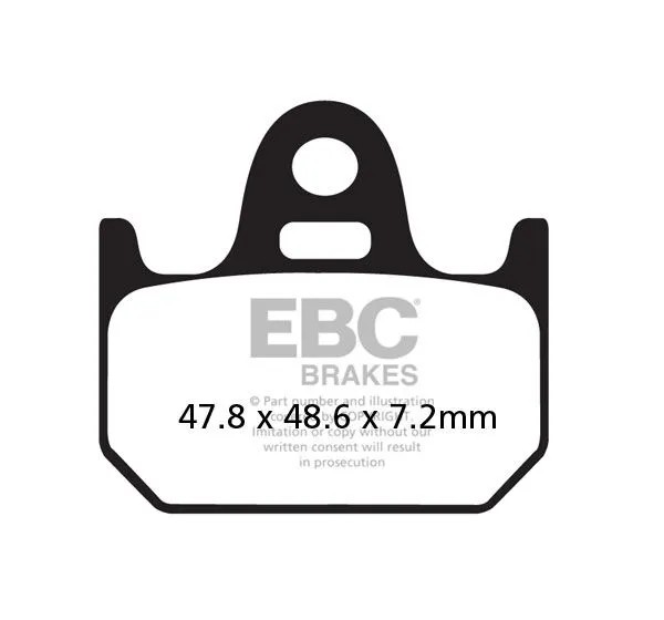 EBC Bremsbeläge & Bremsbacken für YAMAHA TZ 250 1989-2008
