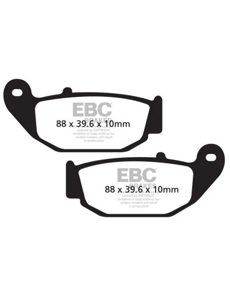EBC Bremsbeläge & Bremsbacken für HONDA MSX 125 ABS ab 2017