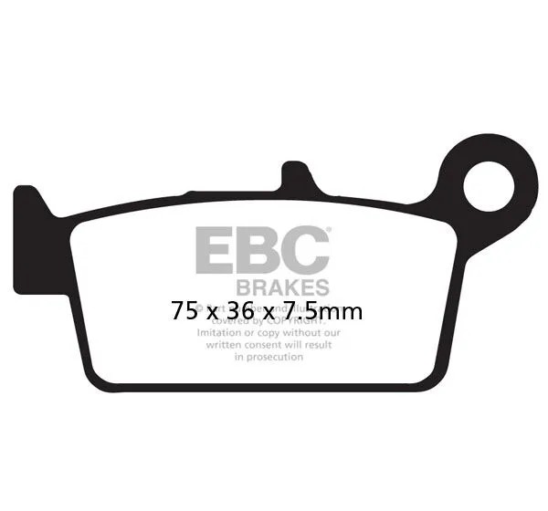 EBC Bremsbeläge & Bremsbacken für HONDA NSR 75 1992-2000