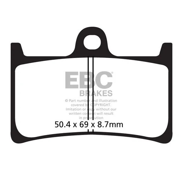 EBC Bremsbeläge & Bremsbacken für YAMAHA XP 530 T-Max ABS 2012-2019