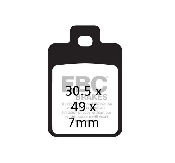 EBC Bremsbeläge & Bremsbacken für PIAGGIO SFERA 50 RST 1995-1997