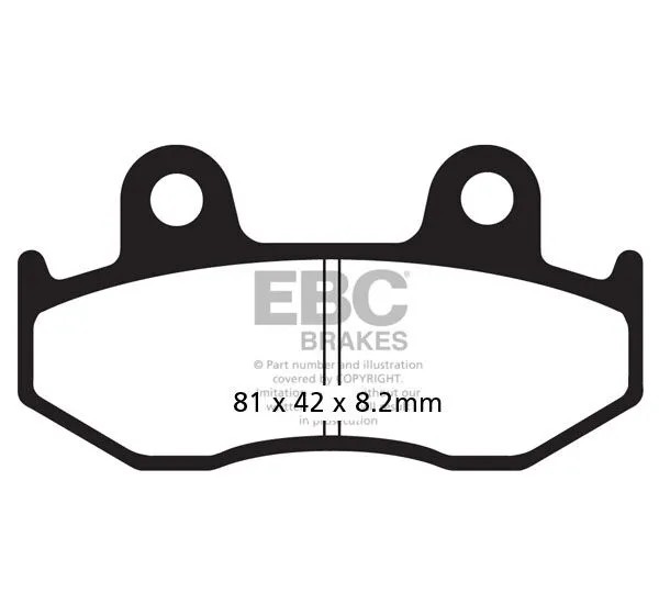 EBC Bremsbeläge & Bremsbacken für SUZUKI AN 250 1998-2001