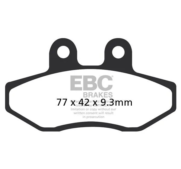 EBC Bremsbeläge & Bremsbacken für YAMAHA XC 125 C 2004-2010