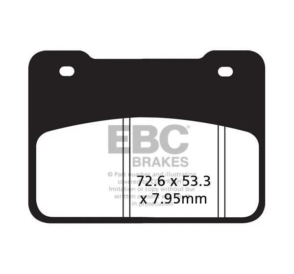 EBC Bremsbeläge & Bremsbacken für SYM MAXSYM 400 I ABS 2012-2019