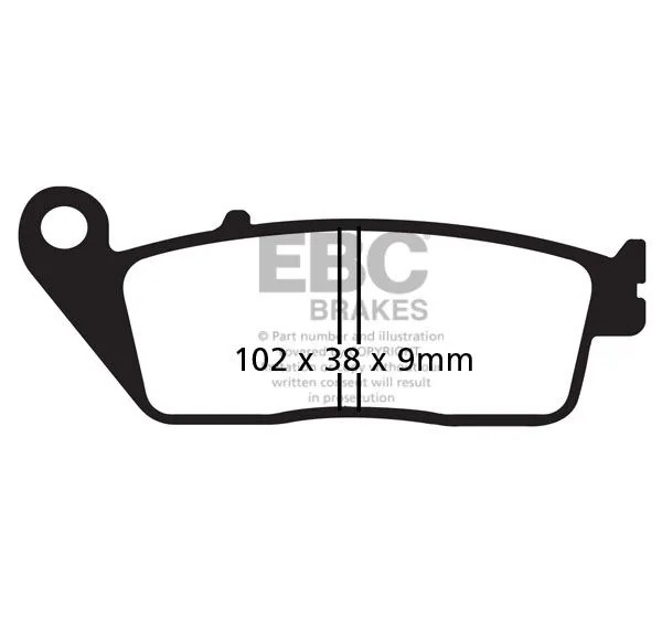 EBC Bremsbeläge & Bremsbacken für SUZUKI AN 650 ABS 2004-2015
