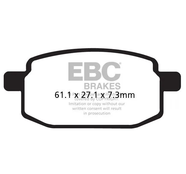 EBC Bremsbeläge & Bremsbacken für LEXMOTO MOLLY 50 2015-2018