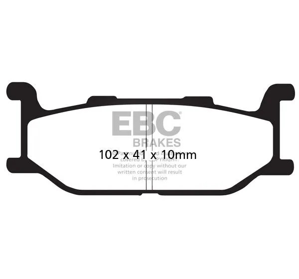 EBC Bremsbeläge & Bremsbacken für YAMAHA XP 500 T-Max 2001-2003