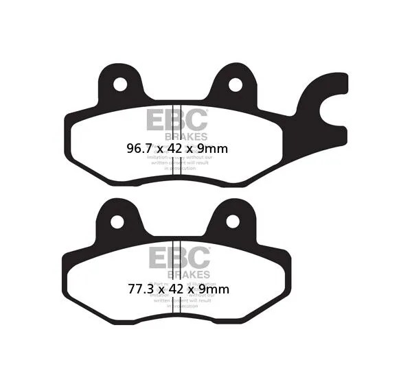 EBC Bremsbeläge & Bremsbacken für SUZUKI AN 400 ABS 2009-2020
