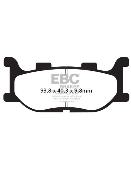 EBC Bremsbeläge & Bremsbacken für YAMAHA YP 400 2005-2013