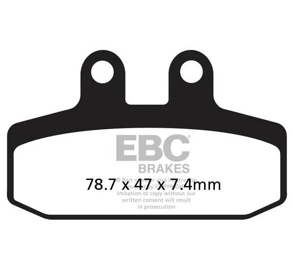 EBC Bremsbeläge & Bremsbacken für MALAGUTI GT 500 2004-2011