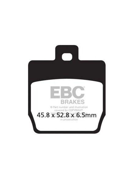 EBC Bremsbeläge & Bremsbacken für YAMAHA YQ 50 L 1999-2012