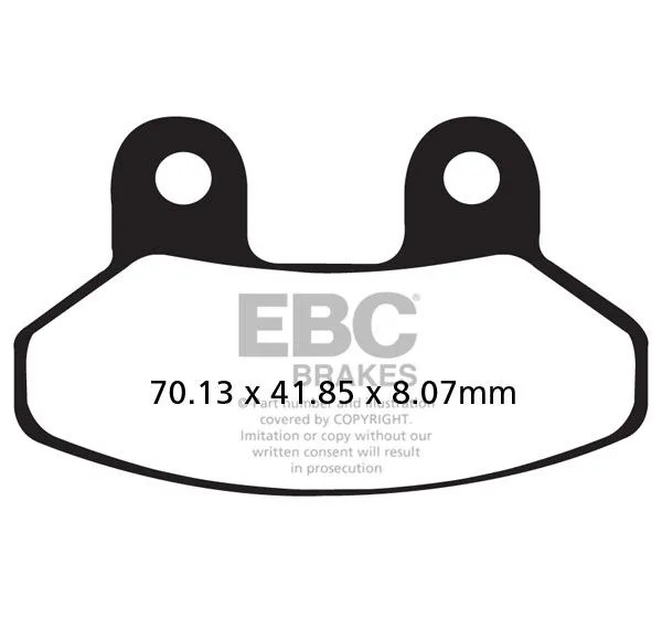 EBC Bremsbeläge & Bremsbacken für SYM VS 125 2007-2015