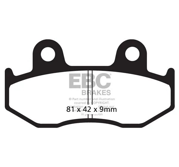 EBC Bremsbeläge & Bremsbacken für HONDA PS 125 I 2006-2011