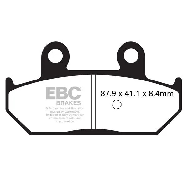 EBC Bremsbeläge & Bremsbacken für SUZUKI AN 650 ABS 2004-2015