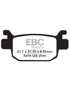SFAC Karbon-Bremsbeläge für Roller