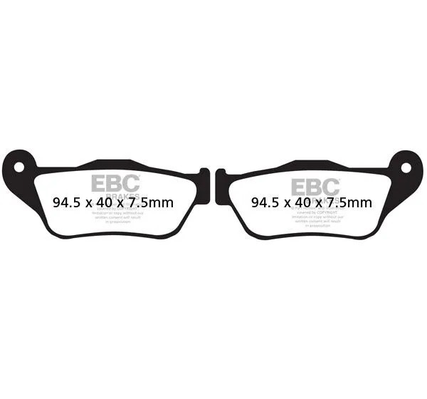 EBC Bremsbeläge & Bremsbacken für MBK SKYCRUISER 125 2006-2010