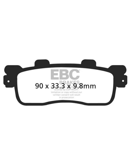 EBC Bremsbeläge & Bremsbacken für KAWASAKI J 300 ABS 2014-2020